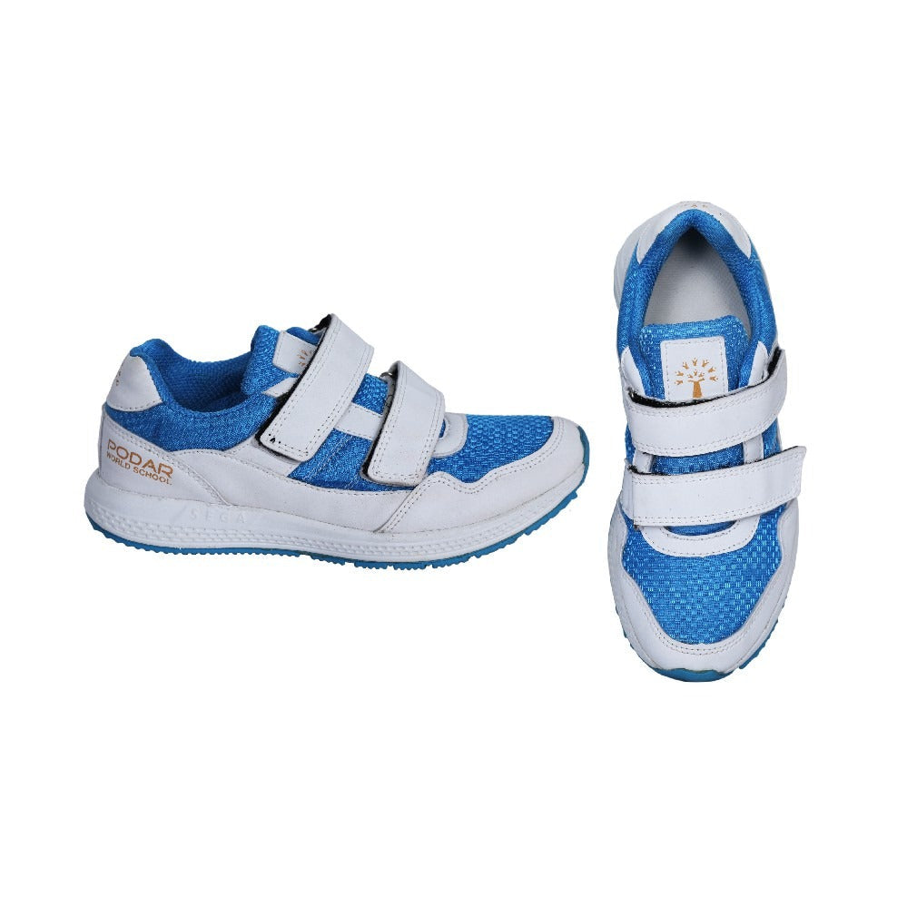 Podar World School Sports Shoes- Velcro (Boys & Girls)